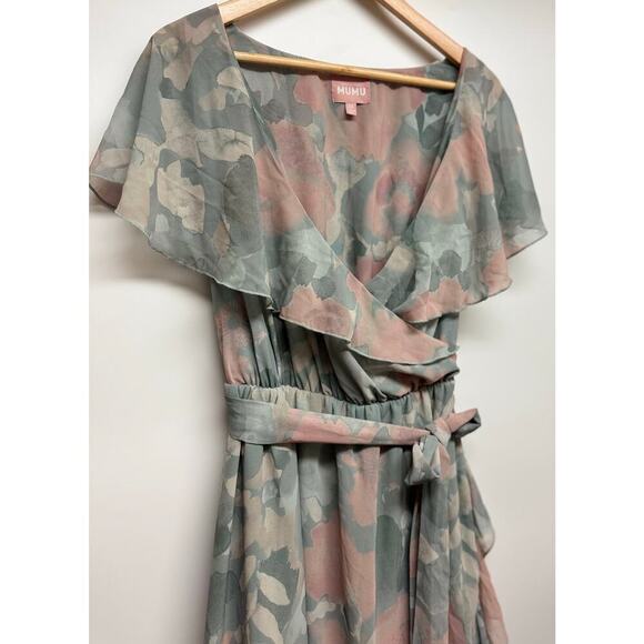 Show Me Your Mumu Jess ruffle midi dress Size 3X - Picture 5 of 8